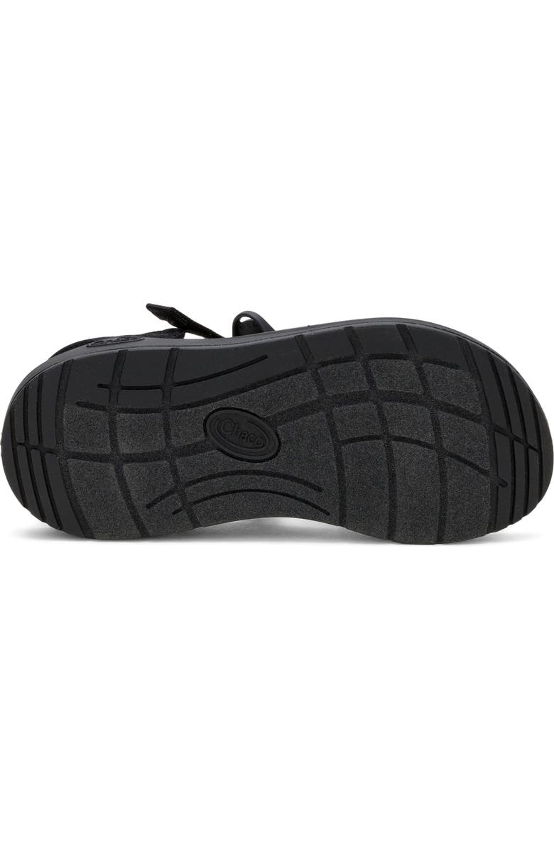 Chaco CushZ Toe Loop Sandal, Alternate, color, Black