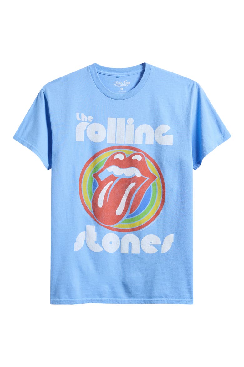 Rolling Stones Crewneck T-Shirt, Main, color, CAROLINA BLUE