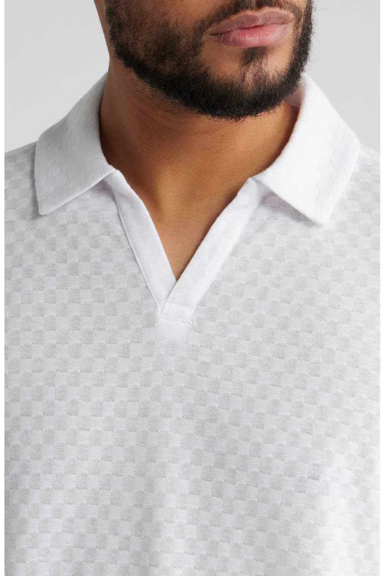 Sedona Performance Polo, Alternate, color, WHITE BASKETWEAVE