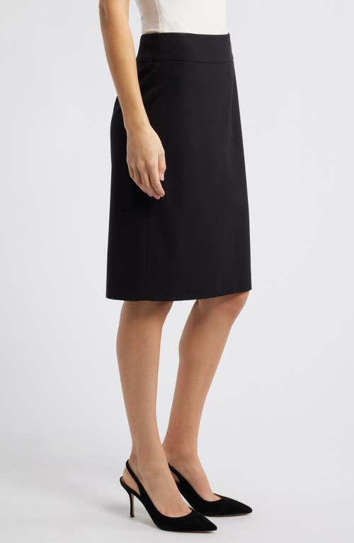Shop Anne Klein Sabre St Pencil Skirt In Anne Black
