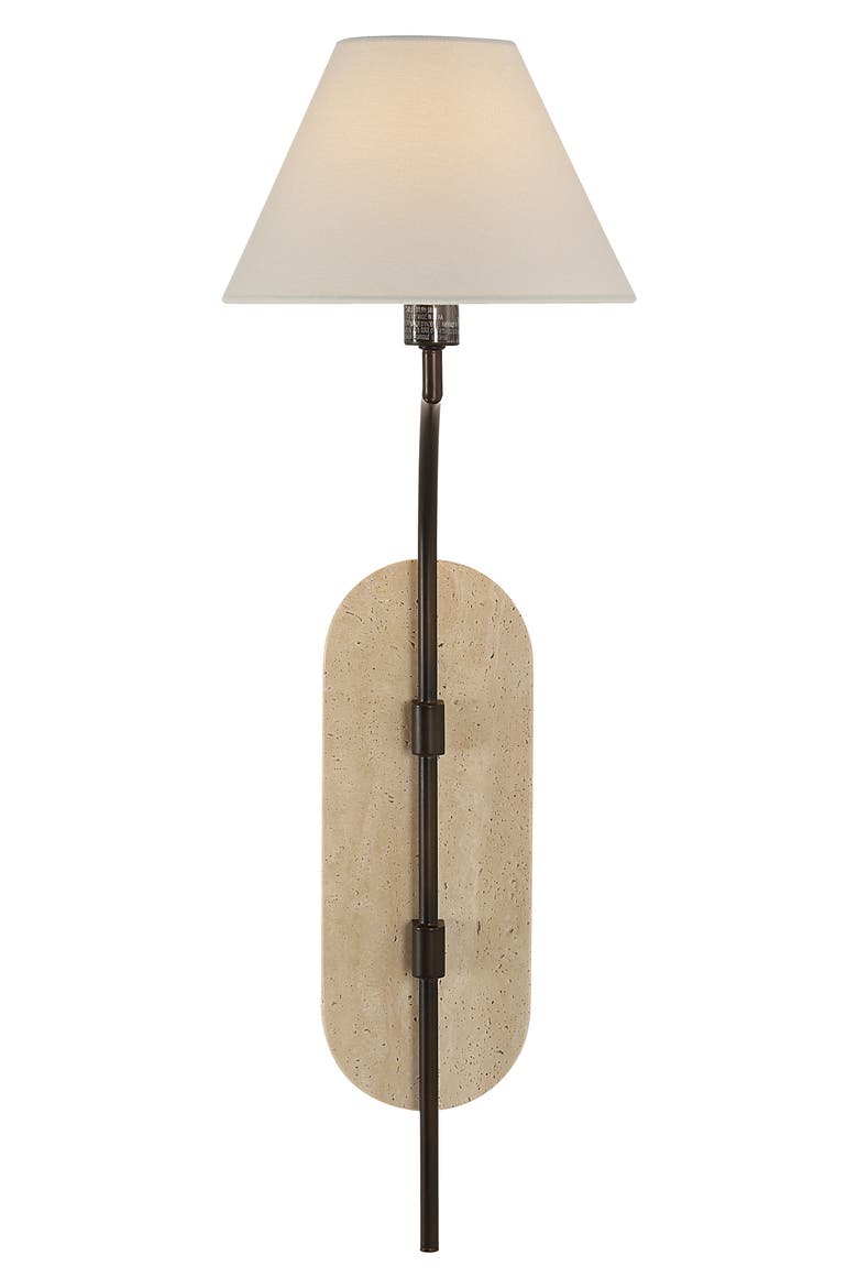 Acca One-Light Wall Sconce, Alternate, color, NO COLOR