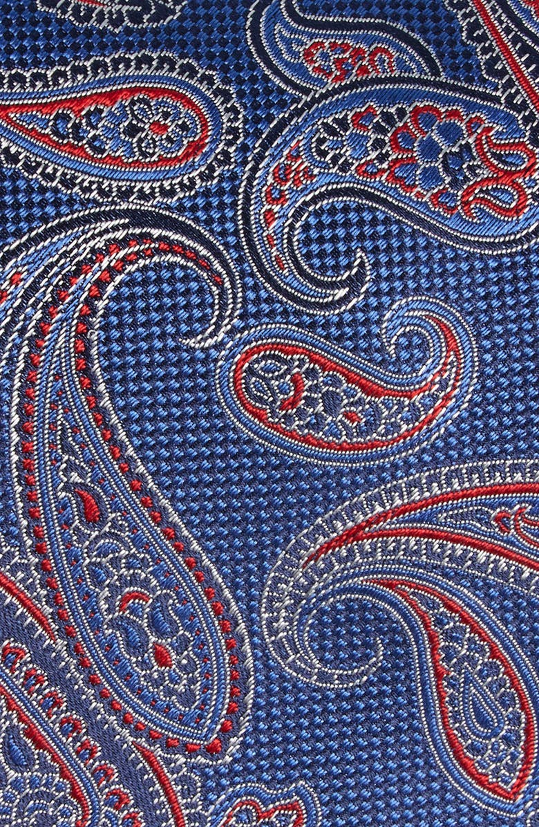 Canali Paisley Silk Tie, Alternate, color,