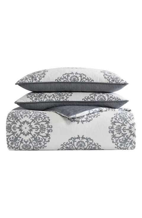 Bristol Cotton Sateen Duvet & Sham Set