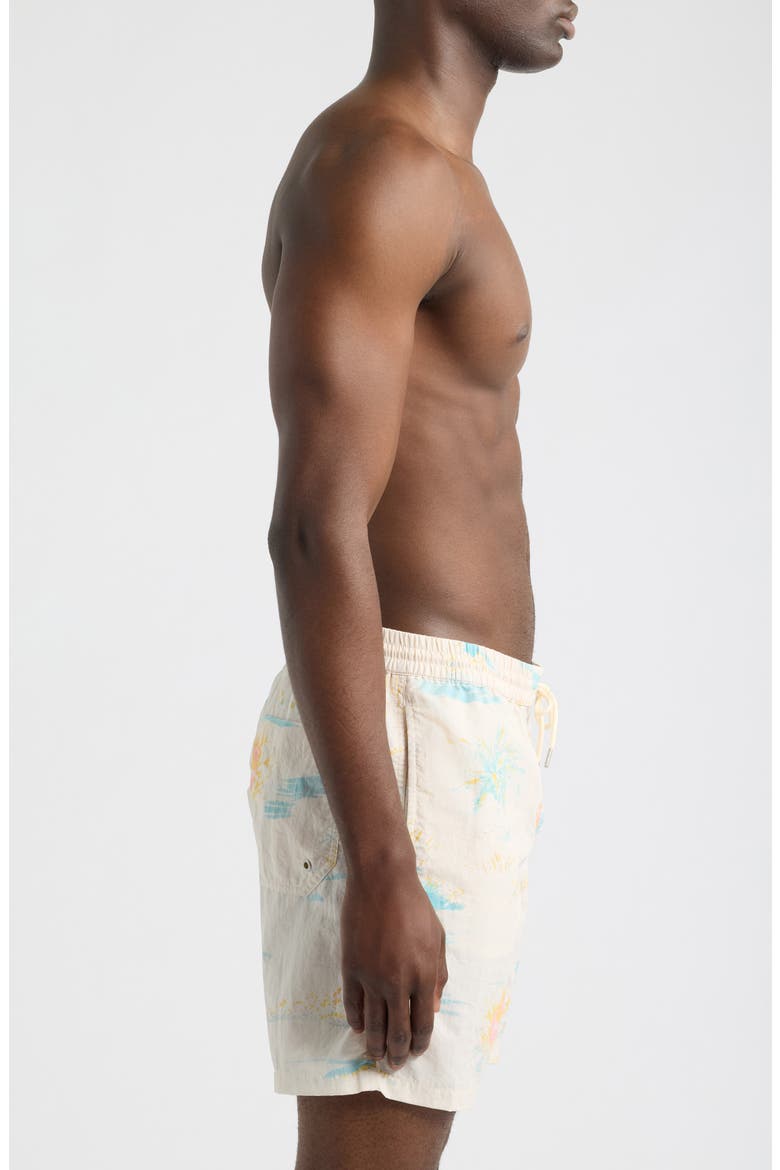 Bleachsurf Swim Trunks, Alternate, color, PRUNUS WHITE