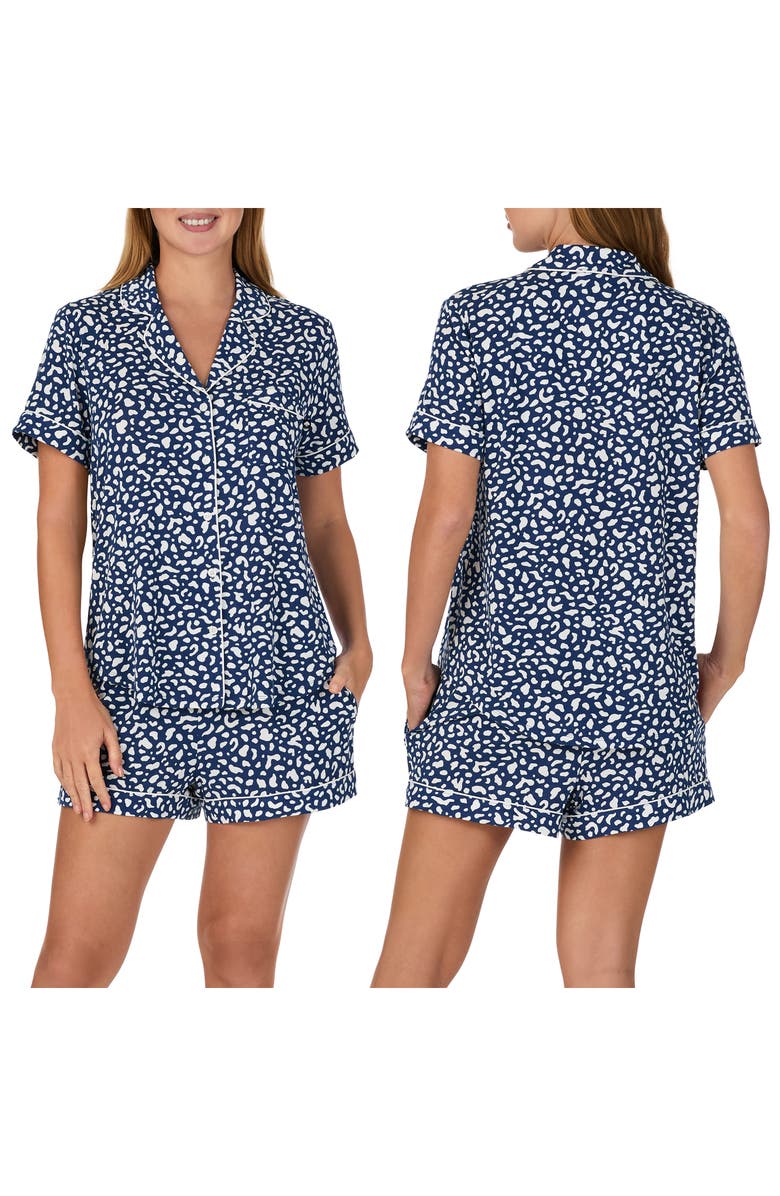 Kate Spade New York print short pajamas, Alternate, color, 