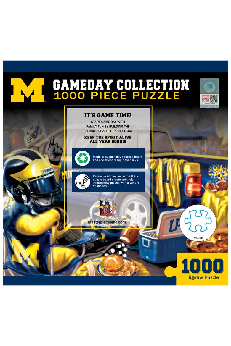 Michigan Gameday 1000 Piece Puzzle, Alternate, color, Multicolor