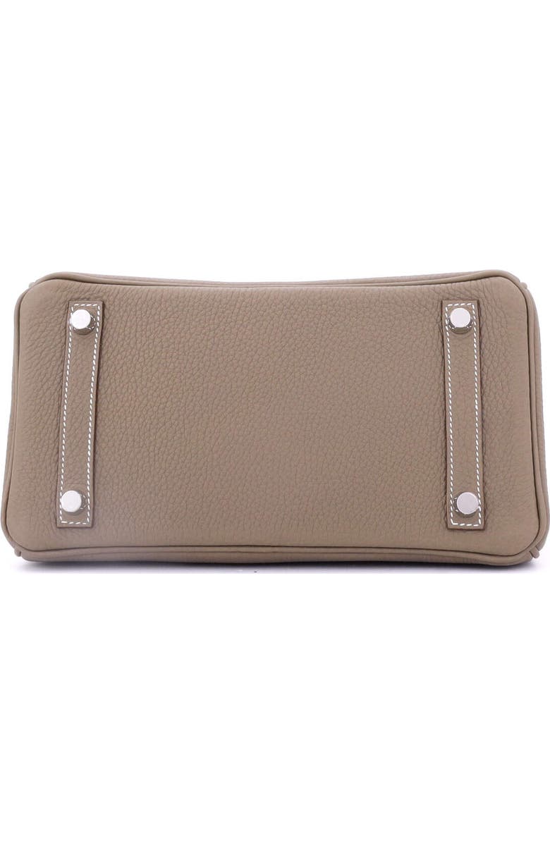 Pre-Owned Hermes Birkin Handbag Grey Togo with Palladium Hardware 25, Alternate, color, Etoupe