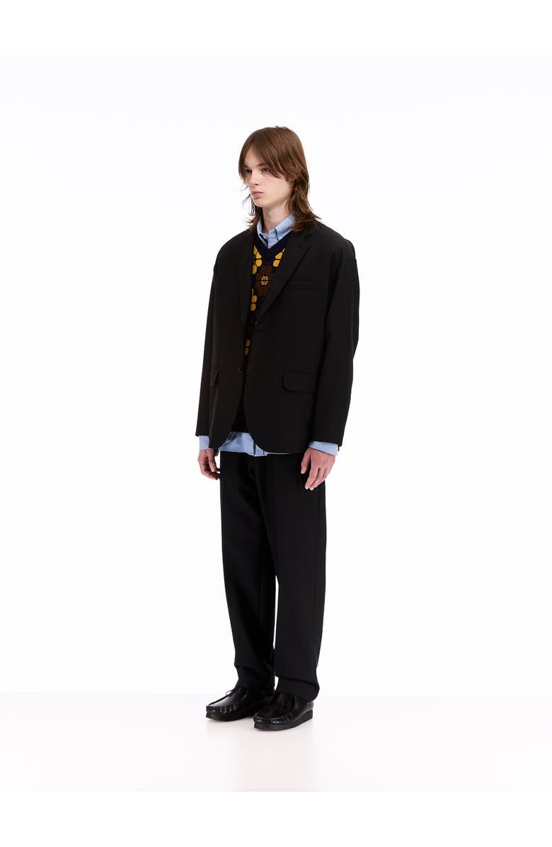 vowels Suit Pants, Alternate, color, Black