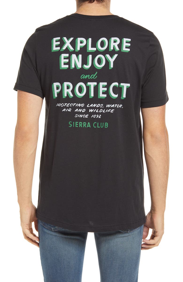 Parks Project x Sierra Club Explore Enjoy Graphic Tee, Alternate, color, 