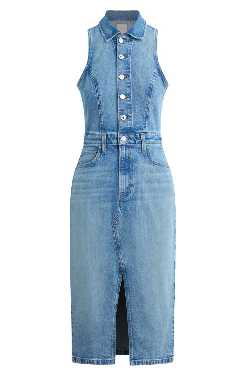 Favorite Daughter Halter City Denim Dress, Alternate, color,