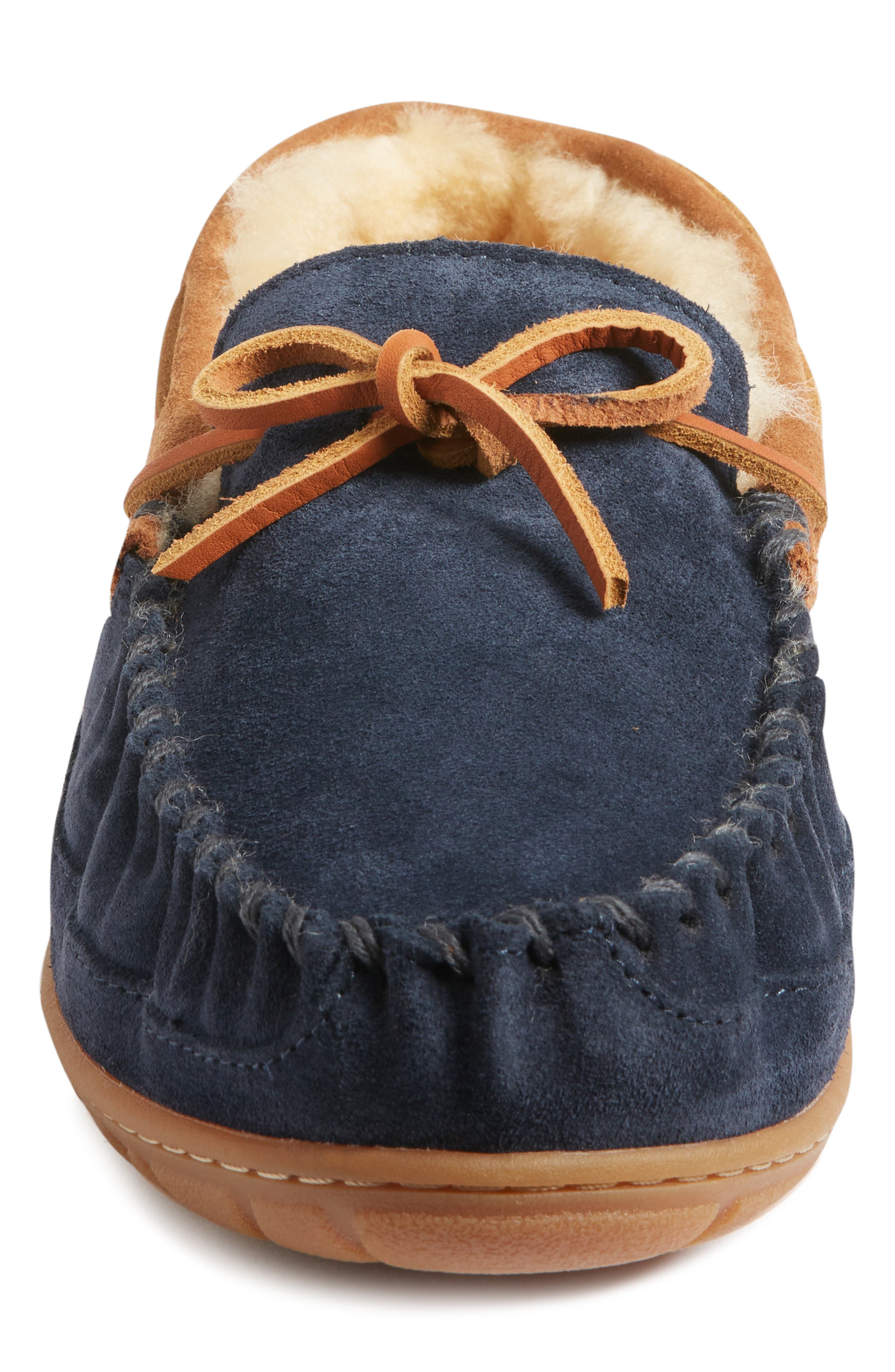 L.L.Bean Wicked Good Moccasin Slipper, Alternate, color, 