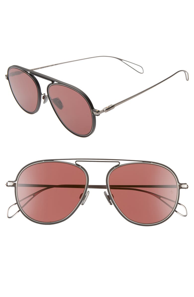 rag & bone 55mm Aviator Sunglasses, Main, color,
