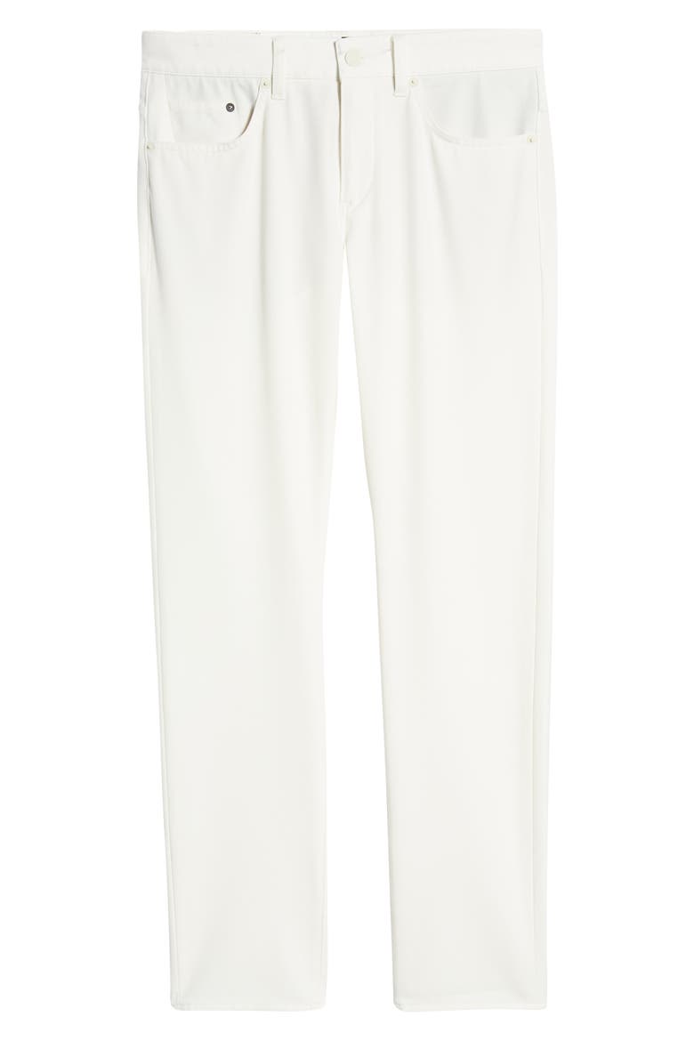 Delaware Slim Fit Five Pocket Pants, Alternate, color, OPEN WHT