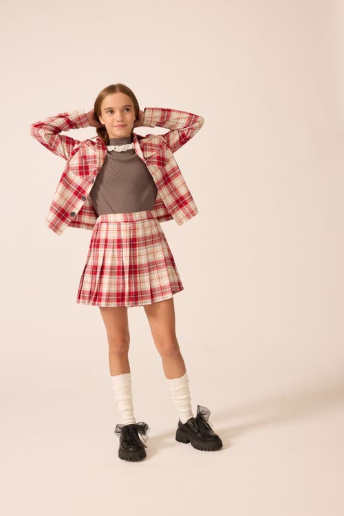 The Sunday Collective Holly Skort In Pink