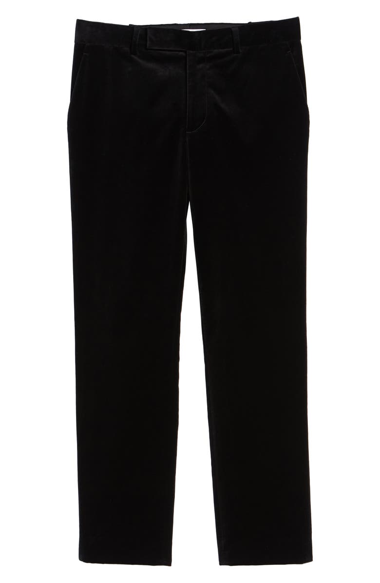 FRAME Slim Fit Stretch Velvet Trousers, Alternate, color,