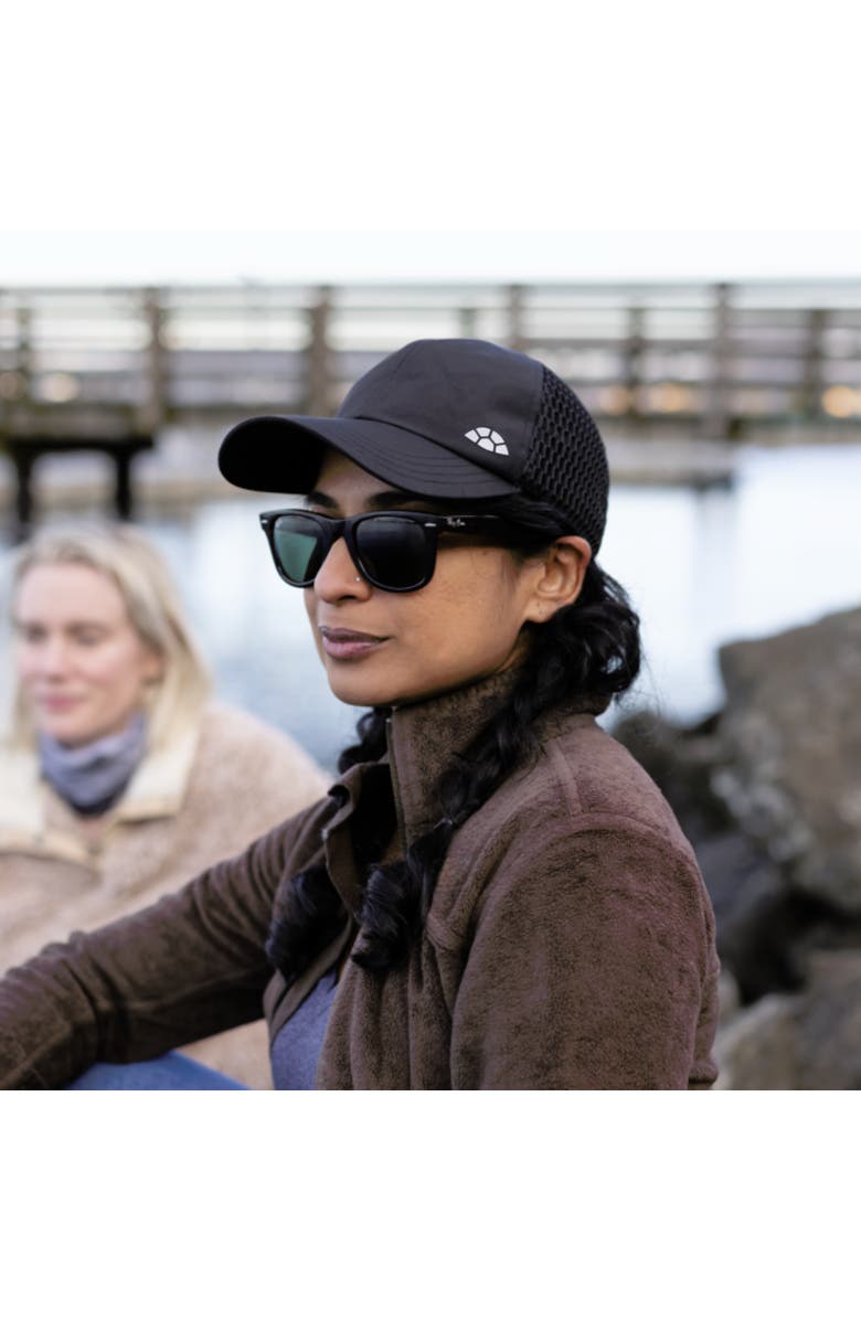 Turtle Fur Trekker Trucker Hat, Alternate, color, Black