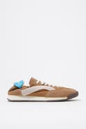 Bimba y Lola Suede & Nylon Elastic Sneakers