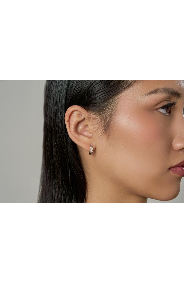 LuvMyJewelry Saela 14K Gold Lab Grown Diamond Huggies - 0.35 Ct, Alternate, color, 