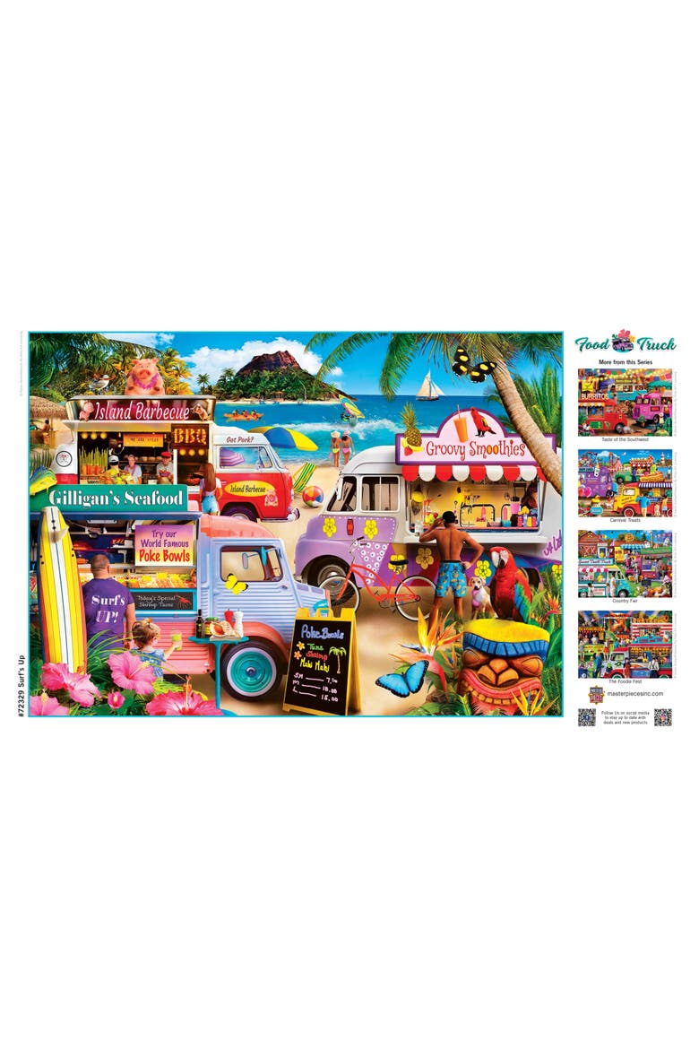 Surf's Up 1000 Piece Jigsaw Puzzle, Alternate, color, Multicolor