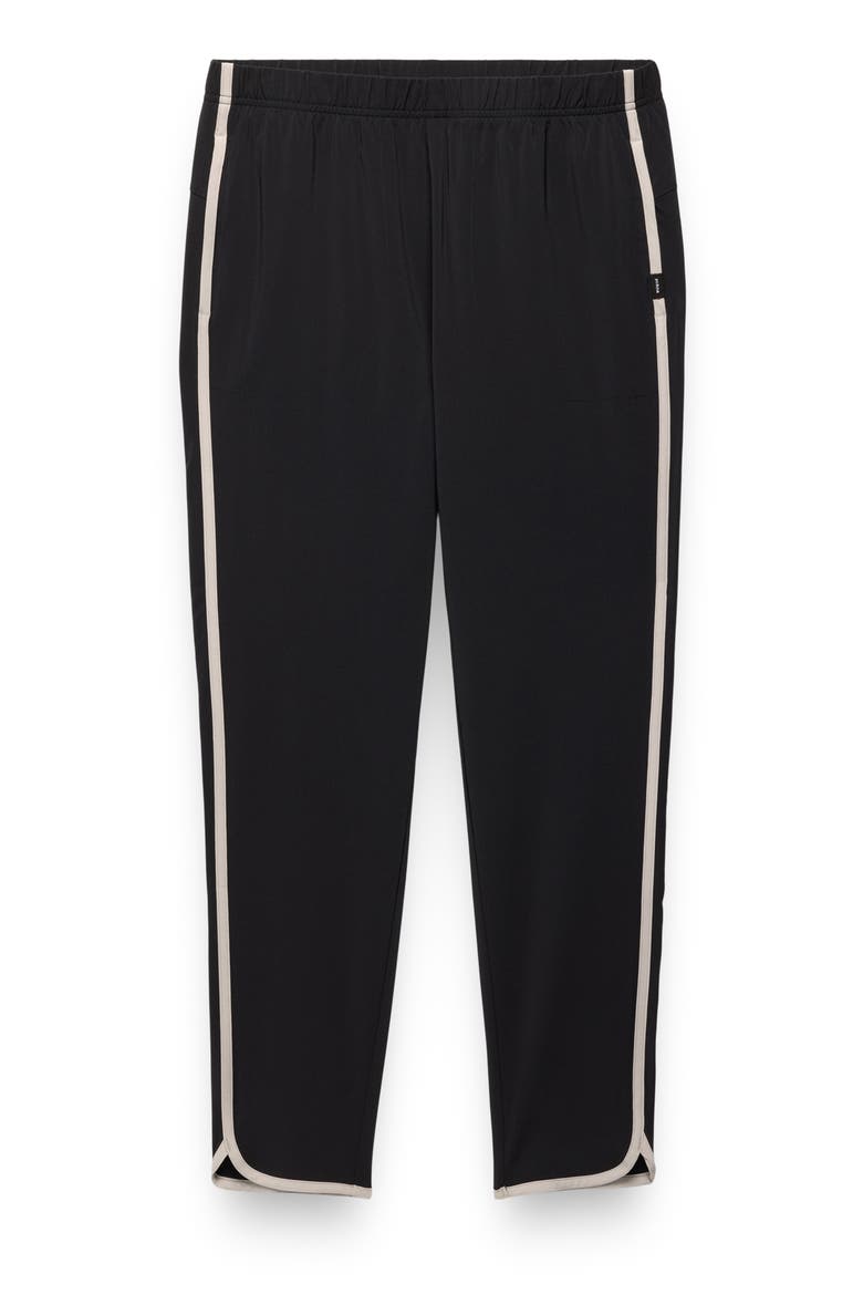 Railay Scallop Pants, Alternate, color, BLACK