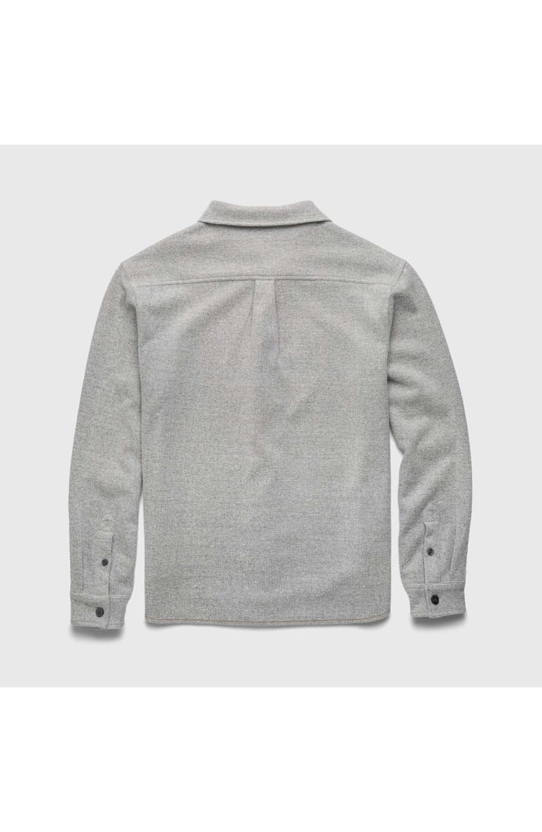 Surfside Supply Co. Louis Soft Textured Overshirt, Alternate, color, Heather Grey