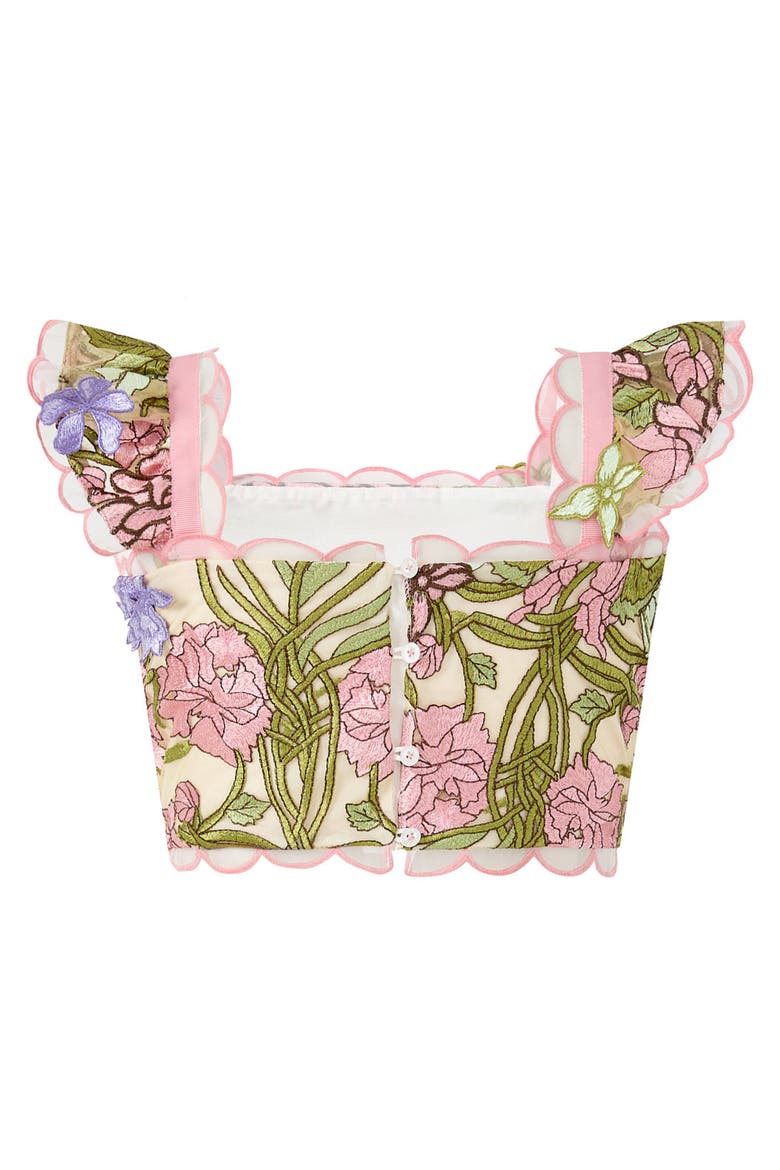 Bonnie Sleeve Embroidered Top, Alternate, color, Floral