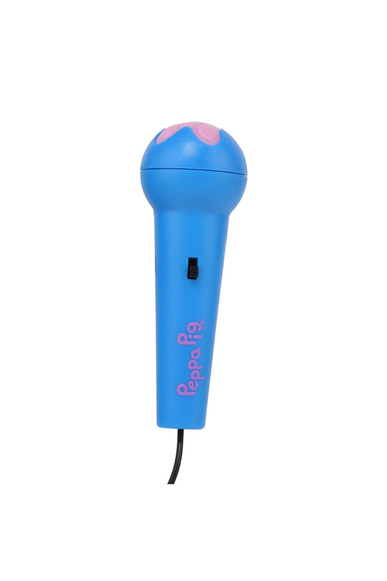 Portable Radio Karaoke with Microphone, Alternate, color, Pink