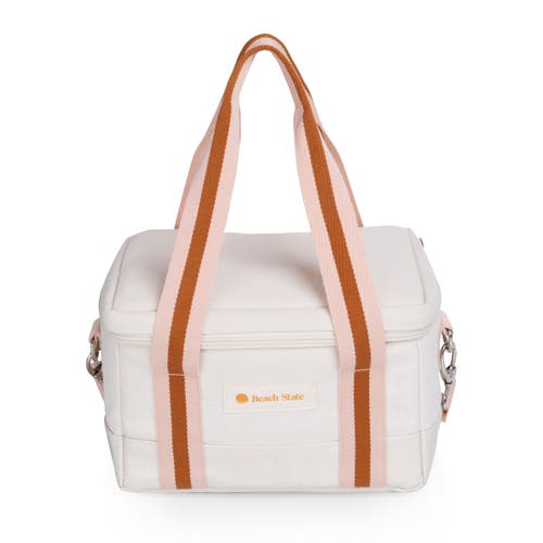 Beach State Lanikai Sunset Lunch Bag Tote In White