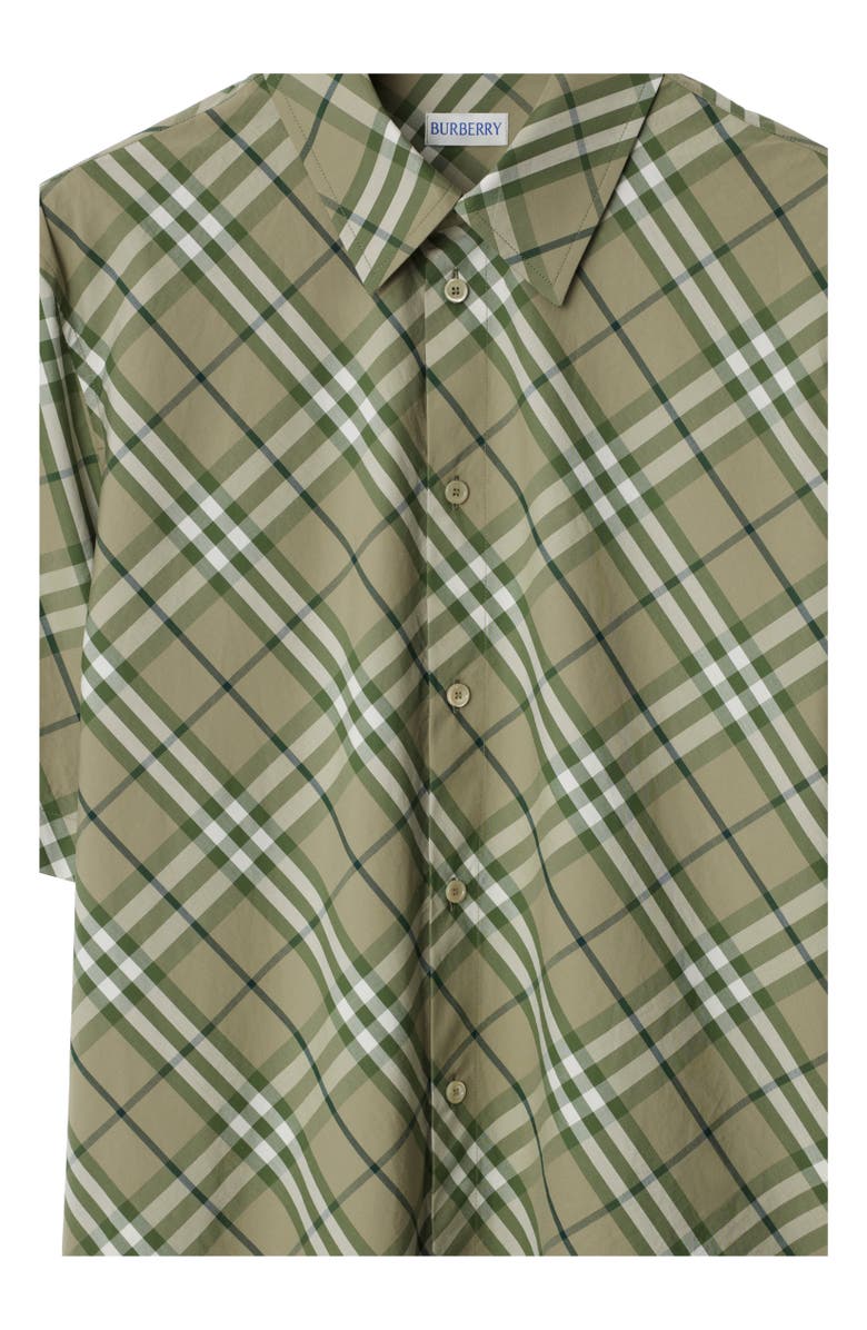 Burberry Check Cotton Shirt, Alternate, color,