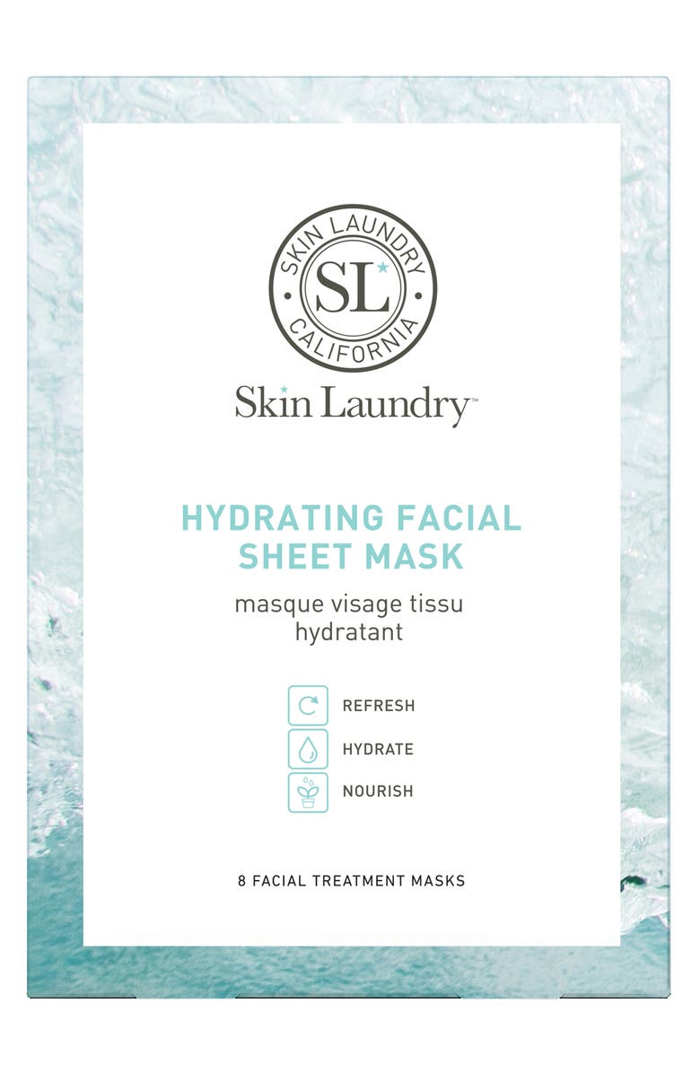 Skin Laundry Hydrating Facial Mask, Main, color, 