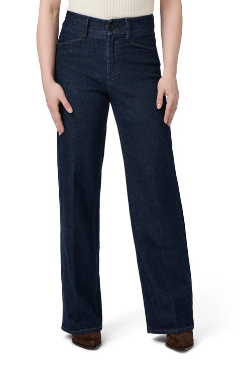 Sasha High Waist Wide Leg Jeans (Edinburgh) (Petite)