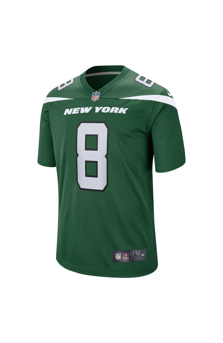 Nike Men's Nike Aaron Rodgers Gotham Green New York Jets Game Jersey, Alternate, color, 