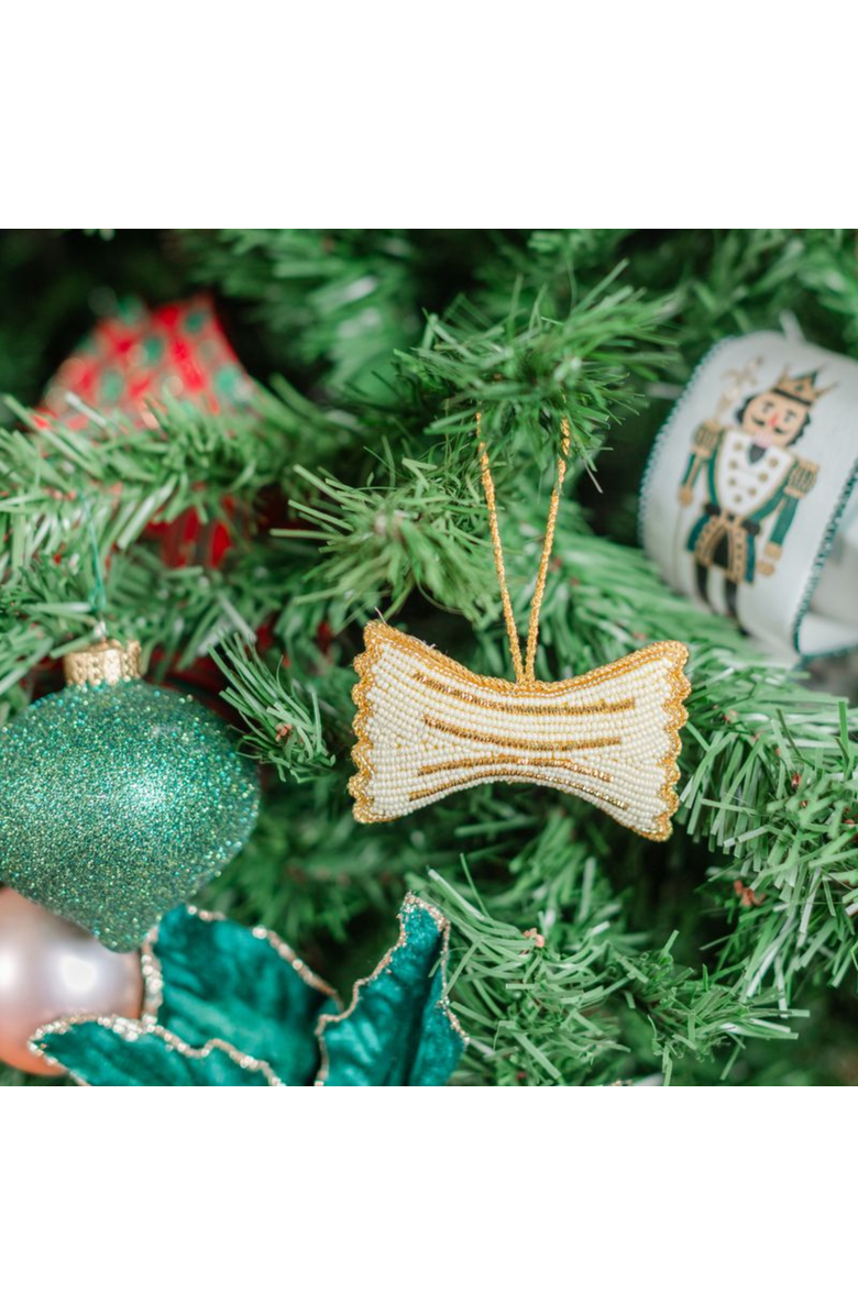 Jollity & Co. Bowtie Pasta Noodle Christmas Ornament, Alternate, color, Assorted Pre-Pack