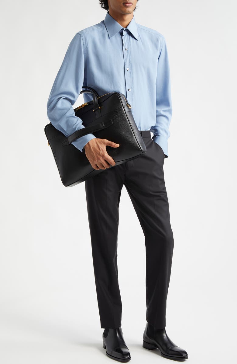 TOM FORD Leather Briefcase, Alternate, color,