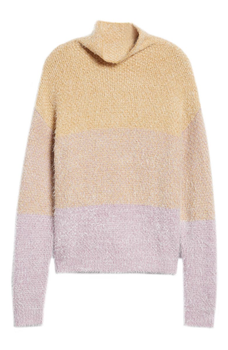 BP. Ombré Eyelash Sweater, Alternate, color, 