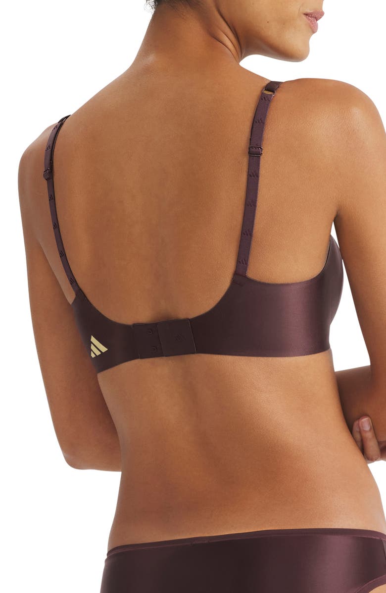 adidas Originals Bonded Wireless T-Shirt Bra, Alternate, color, 
