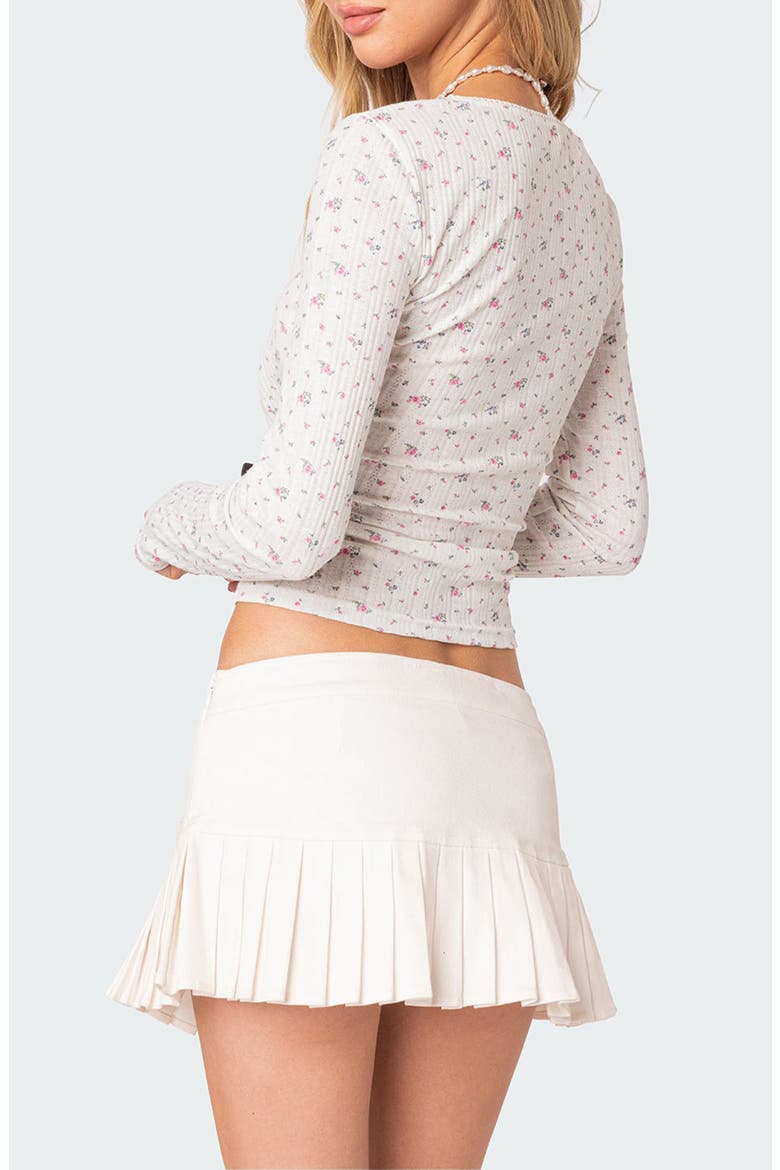 Aviana Pointelle Top, Alternate, color, CREAM