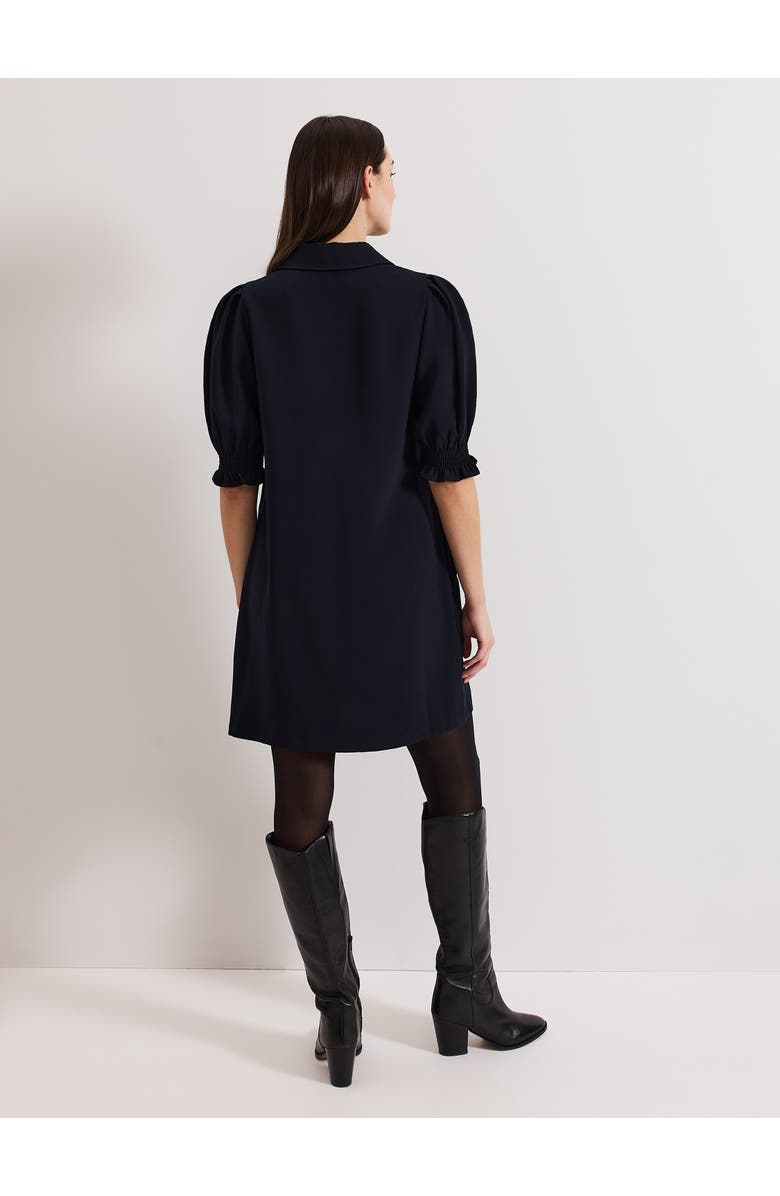 Phase Eight Candice Zip Dress, Alternate, color, Navy