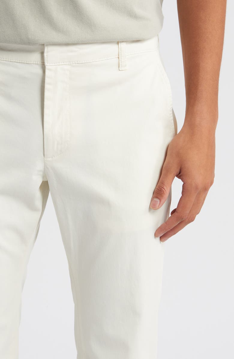 FRAME Slim Fit Stretch Cotton Chinos, Alternate, color, White Canvas