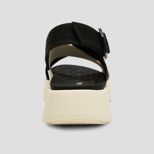 Vivaia Adaptall Sport Sandals In Black Ivory