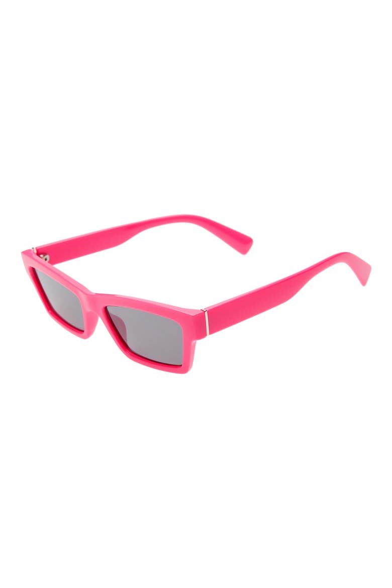 Rectangle Sunglasses, Alternate, color, PINK
