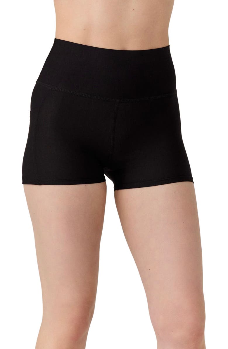 Goldie Byrd All Day Liner Shorts, Alternate, color, Black