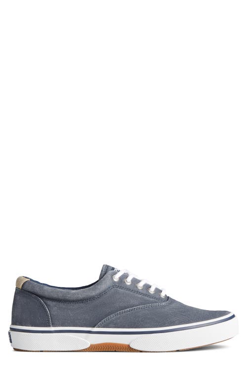 Sperry Top-sider® Sperry Halyard Cvo Recycled Cotton Sneaker In Navy