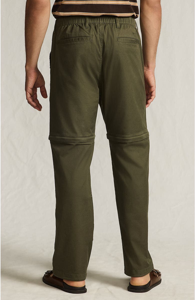 Lands' End Zip Off Pant, Alternate, color, Forest Moss