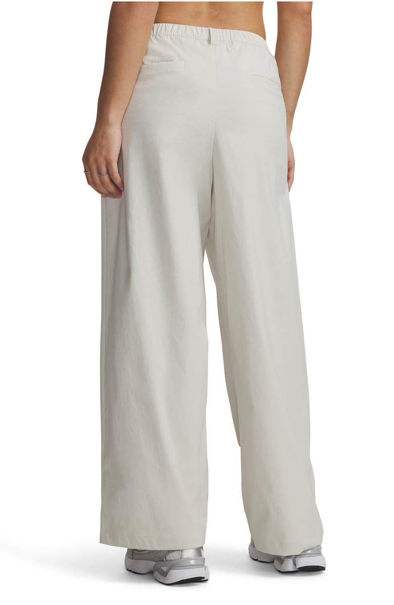 Under Armour Unstoppable Water Resistant Pleated Pants, Alternate, color, Summit White / / Summit White