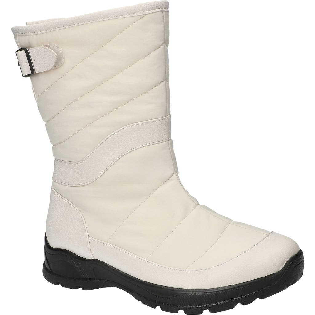 Bella Vita Quilted Boot In White