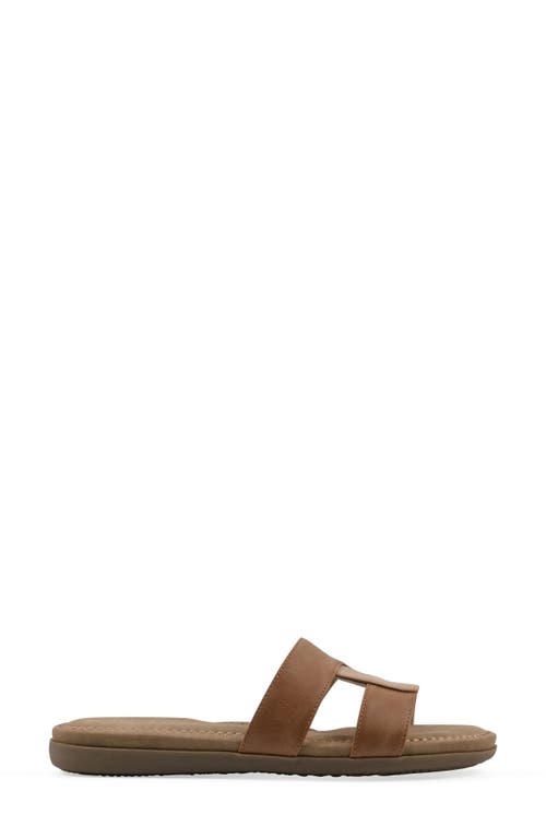 Cliffs By White Mountain Fraida Slide Sandal In Natural Nubuck