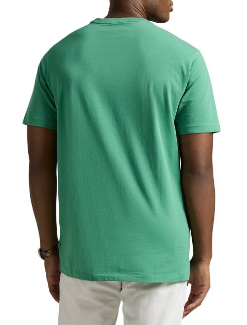 Polo Ralph Lauren Big & Tall Classic Fit V-neck T-shirt In Raft Green
