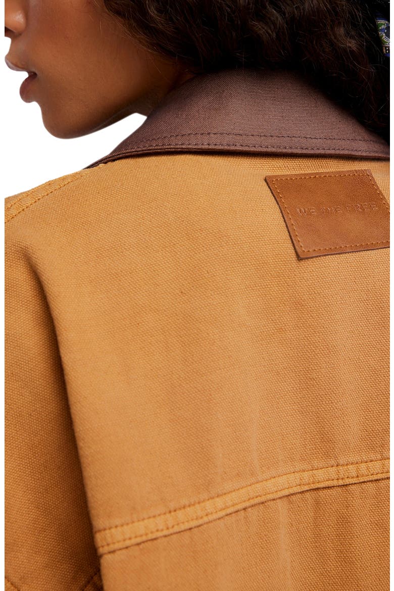 Lemon Canvas Chore Jacket, Alternate, color, MEERKAT