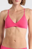 Roxy Beach Classics Strappy Athletic Triangle Bikini Top